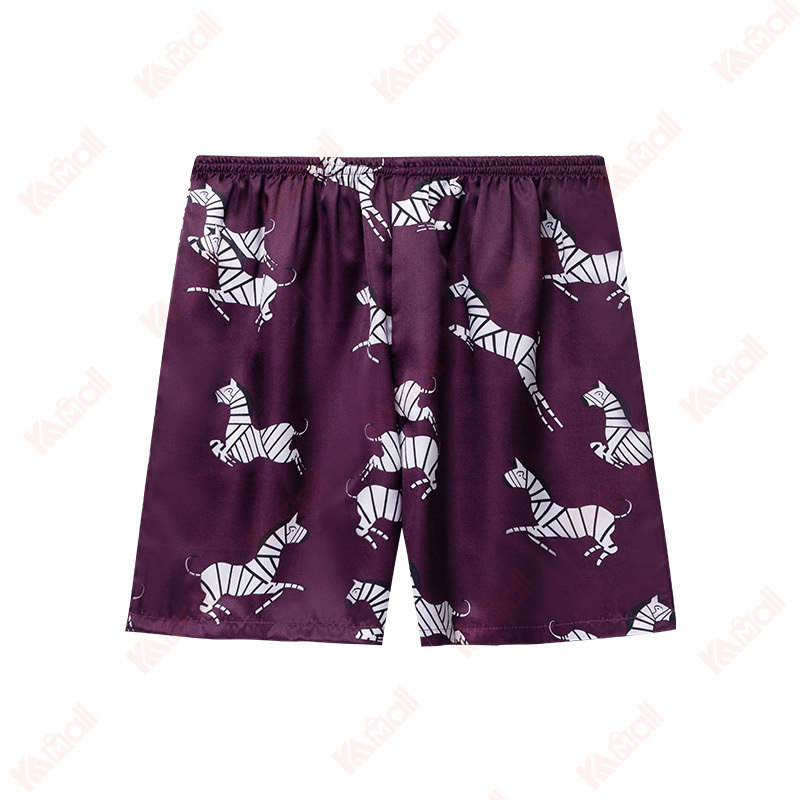 tall men pajama pants imitation silk
